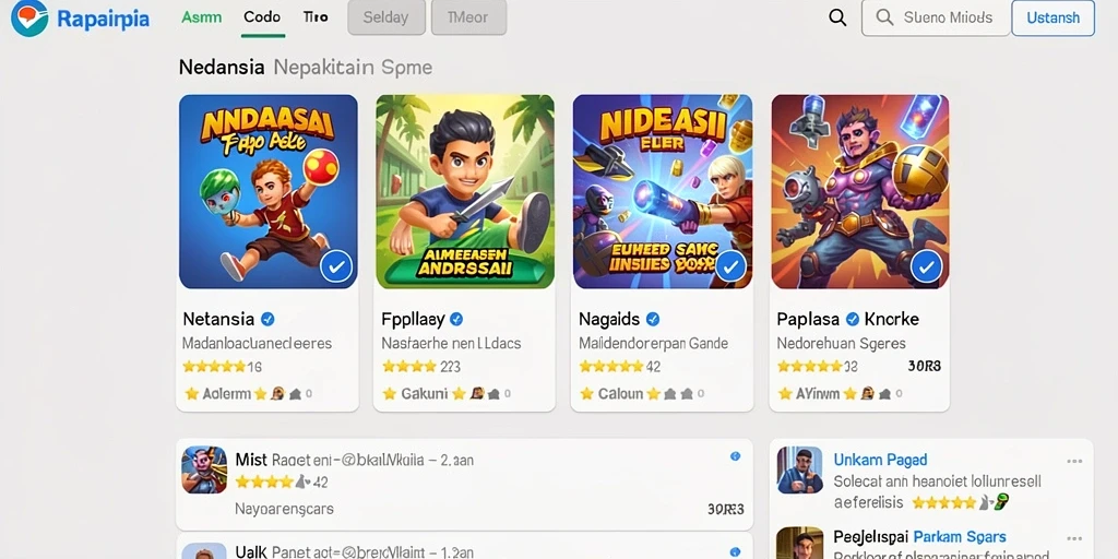 Tampilan antarmuka yang modern dan menarik.