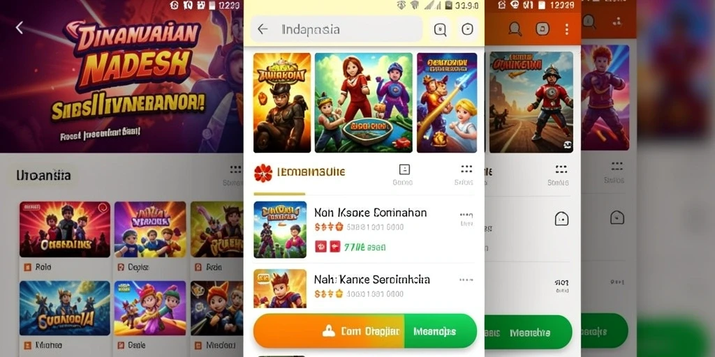 Desain antarmuka yang menarik dan intuitif.