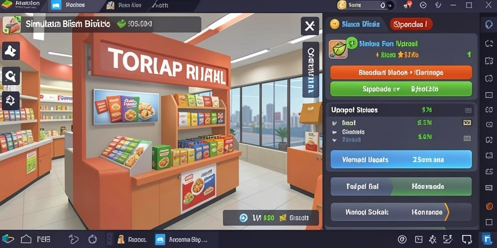 Tampilan awal yang menarik dan user-friendly.