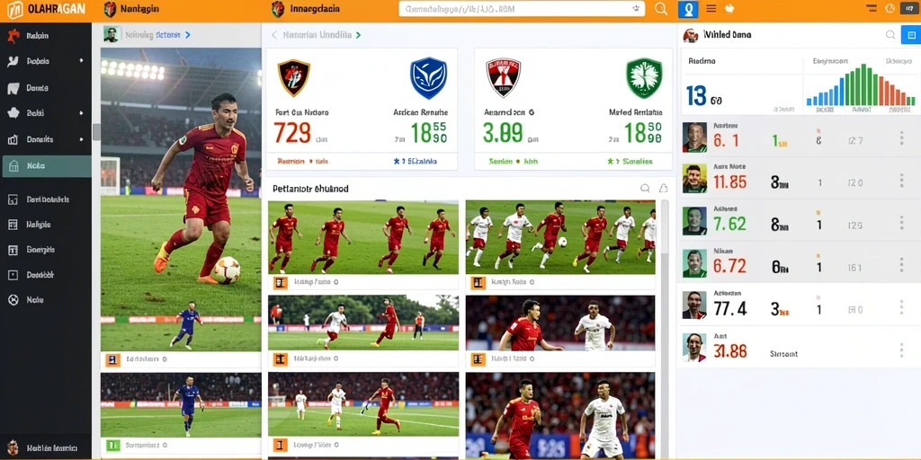 Screenshot pertama menunjukkan tampilan menu awal yang menarik.