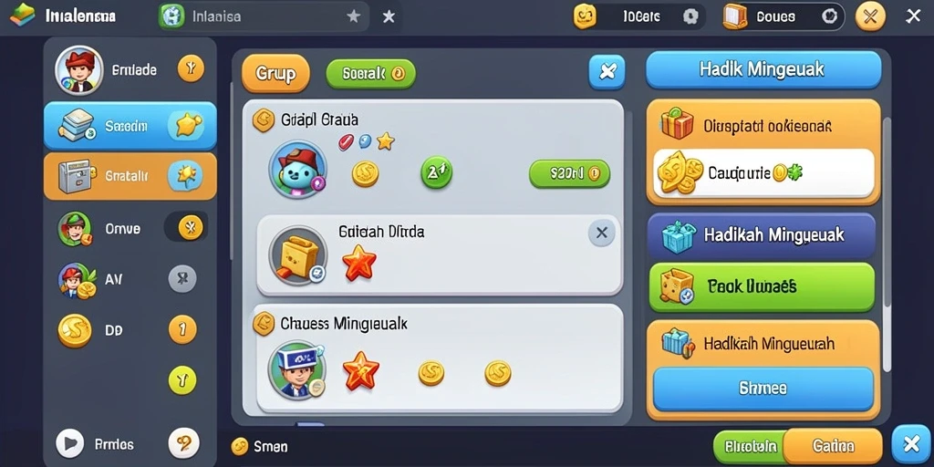 Tampilan antarmuka yang menarik dan user-friendly.