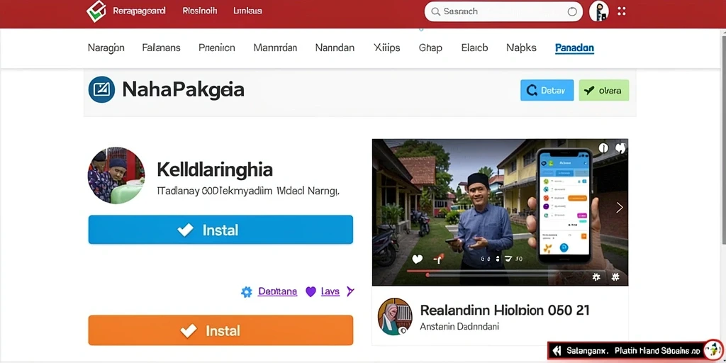 Tampilan antarmuka pengguna yang menarik dan modern.