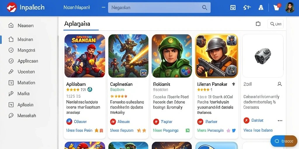 Tampilan antarmuka yang menarik dan mudah dinavigasi.