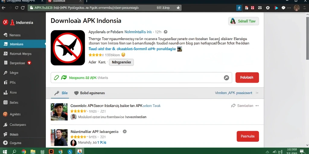 Screenshot menampilkan antarmuka permainan yang menarik.