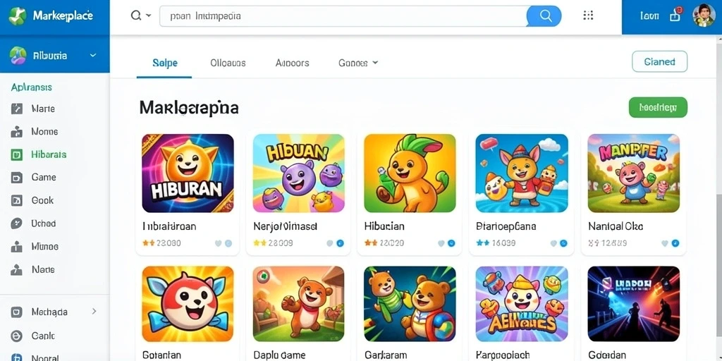 Tampilan antarmuka yang menarik dan mudah digunakan.