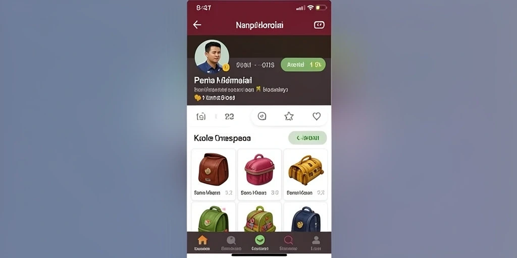 Tampilan antarmuka yang menarik dan mudah dinavigasi.