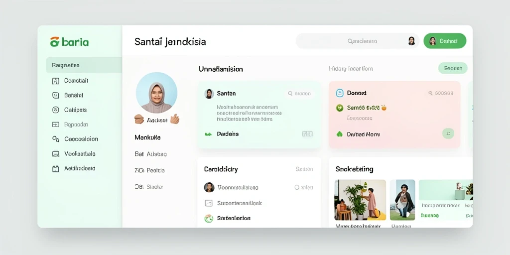 Tampilan antarmuka yang menarik dan mudah digunakan.