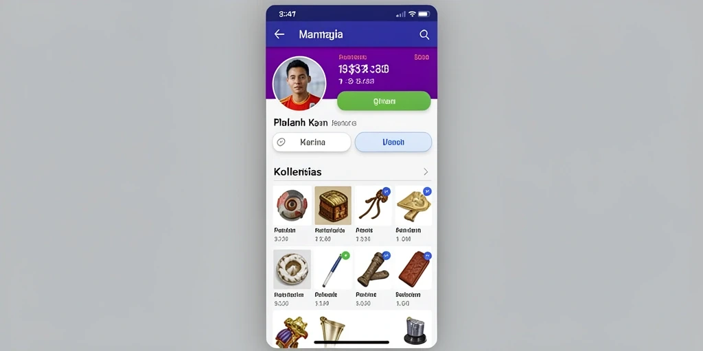 Tampilan antarmuka yang menarik dan sederhana.