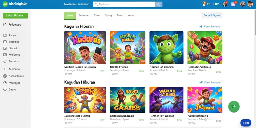 Screenshot tampilan awal SINGA8 dengan tema yang menarik.