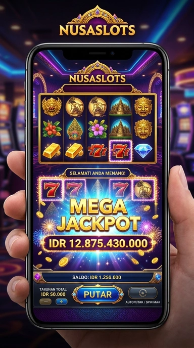 Galeri pratinjau visual nusaslots build APK resmi terbaru